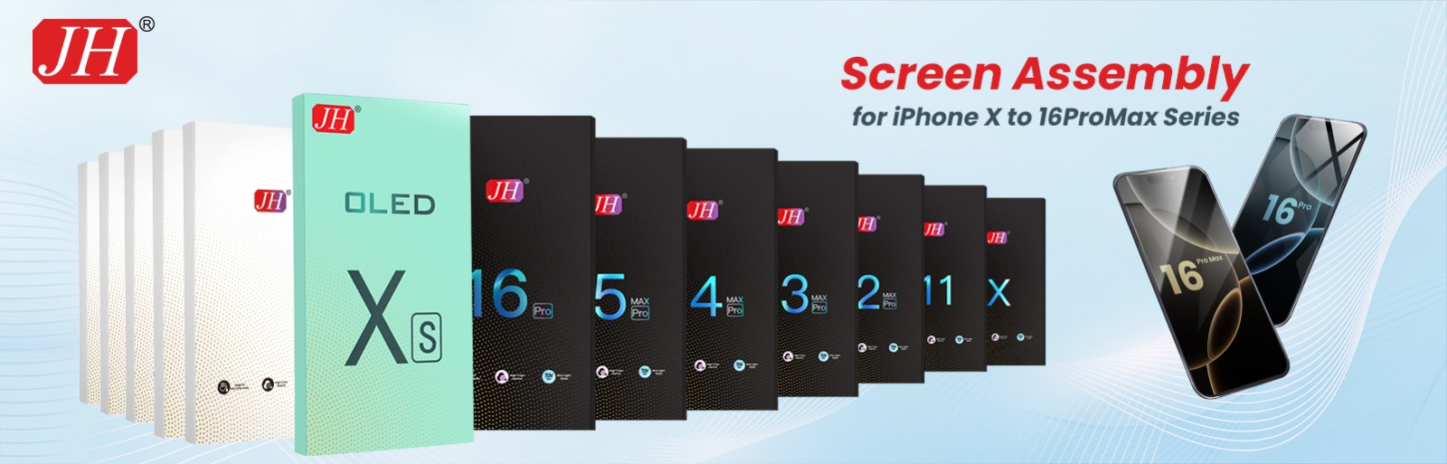 Display Originali JH per iPhone - In-Cell HD, Hard OLED