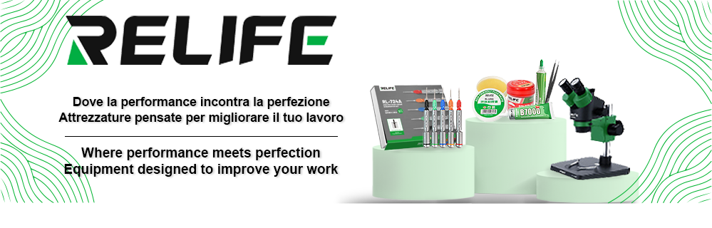 Relife Attrezzature per il tuo centro assistenza!