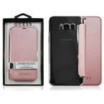 GUESS S8 G950 IRIDESCENT PU BOOKTYPE ROSA