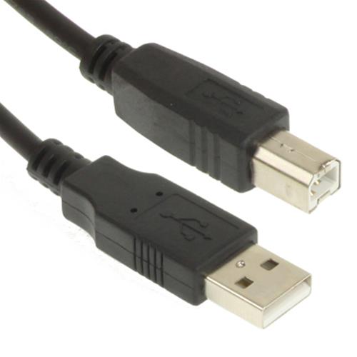 15405 - CAVO USB-A USB-B 2.0 5MT NERO PER STAMPANTI - Compatibile -