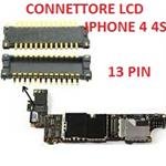 CONNETTORE BTB LCD PER IPHONE 4G 4S