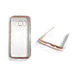 PLATING SOFT CASE PER S7 EDGE G935 GOLD ROSA