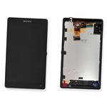 DISPLAY LCD FOR SONY C6503 L35H XPERIA ZL WITH FRAME BLACK