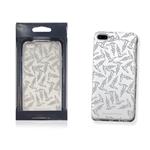 COVER TRUSSARDI TEXTURE PER IPHONE 7/8 PLUS SILVER