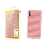 BASEUS WEAVE STYLE CASE PER IPHONE XS MAX ROSA