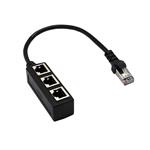 ADATTATORE RJ45 DA 1 A 3 PORTE LAN ETHERNET