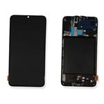 DISPLAY LCD PER SAMSUNG A705F A70 NERO CON FRAME GH82-19787A GH82-19747A