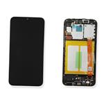 DISPLAY LCD FOR SAMSUNG A202F A20E BLACK WITH FRAME GH82-20229A GH82-20186A SERVICE PACK