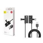 CAVO USB + LIGHTNING BASEUS SUCTION CUP MOBILE GAMES CABLE 2M NERO CALXP-B01