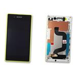 DISPLAY LCD FOR SONY D2203 YELLOW WITH FRAME A/8CS-59080-0005