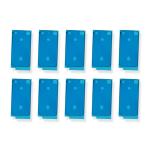 ADHESIVE DISPLAY LCD FOR IPHONE 8 - SE 2020 BLACK LOT 10 PIECES