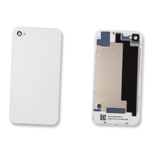 406 - BATTERY BACK COVER REAR FOR IPHONE 4S WHITE COMPATIBLE - Compatibile -