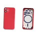 BATTERY BACK COVER REAR FOR IPHONE 12 MINI RED WITH FRAME COMPATIBLE