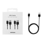 CAVO USB + TYPE-C SAMSUNG EP-DG930MBEGWW NERO (PACK 2PZ) - BLISTER