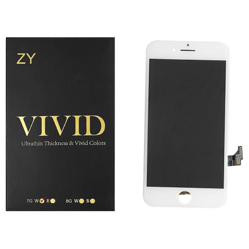 28309 - DISPLAY LCD PER IPHONE 7 BIANCO (ZY VIVID) - ZY -