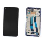 DISPLAY LCD FOR XIAOMI 11 LITE NE 5G BLUE WITH FRAME 5600050K9D00 - SERVICE PACK