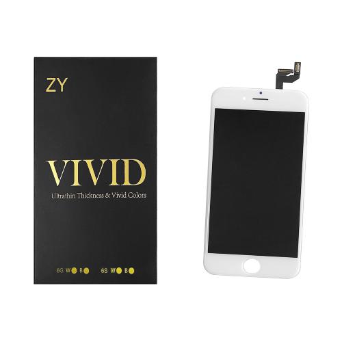 28575 - DISPLAY LCD PER IPHONE 6S BIANCO (ZY VIVID) - ZY -