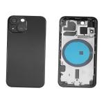 BACK COVER PER IPHONE 13   MINI NERO CON CORNICE COMPATIBILE