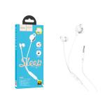 CUFFIE AURICOLARI HOCO M89 3.5MM HANDSFREE CON MICROFONO BIANCO