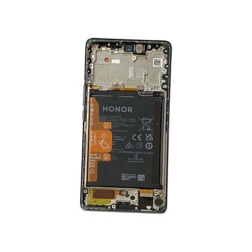 32484 - DISPLAY LCD FOR HUAWEI HONOR MAGIC 5 LITE SILVER WITH FRAME +  BATTERY 0235AEMY - HONOR - 0235AEMY