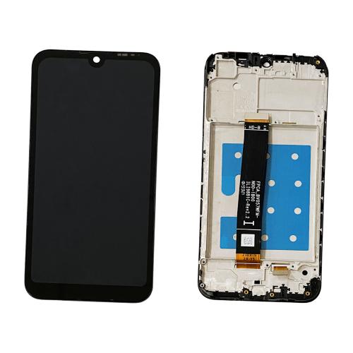 23014 - DISPLAY LCD FOR HUAWEI Y5 2019 / HONOR 8S BLACK WITH FRAME -  Compatibile -