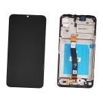 DISPLAY LCD PER SAMSUNG A226B A22 5G NERO CON FRAME GH81-20694A SERVICE PACK