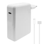 ALIMENTATORE USB-C PD 140W + CAVO TYPE-C MAGSAFE 3 2m PER APPLE MACBOOK COMPATIBILE (EU Plag)