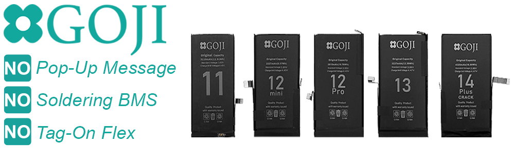 Goji Tool & battery for iPhone Samsung Huawei Nokia